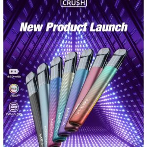 魅嗨MEHA五代主機 星耀幻影三檔調節 通用霧化桿|五代六代煙彈皆可用